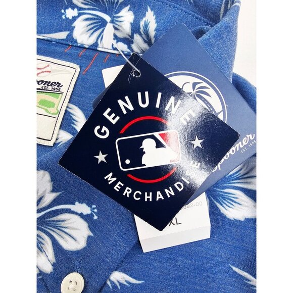 Reyn Spooner Size XL Mens MLB Genuine Merchandise Los Angeles Dodgers Shirt NWT - Picture 11 of 15